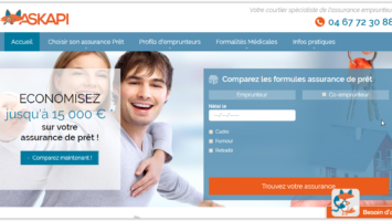 Askapi, courtier spécialiste de l'assurance emprunteur